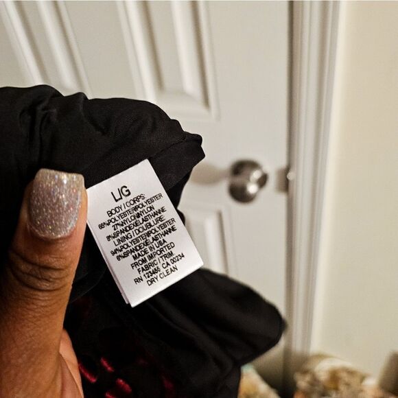 Design Lab Sexy Cold Shoulder Burgandy Burnout Velvet Bodycon Dress. M Fit - Picture 14 of 16